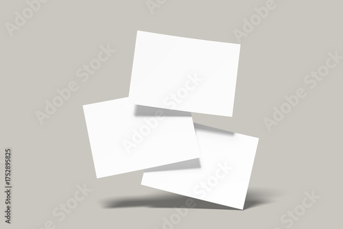 A4 Landscape Blank Mockup