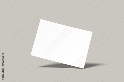 A4 Landscape Blank Mockup