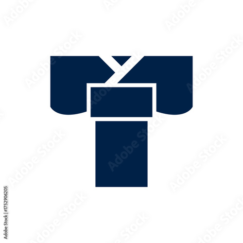 Kimono vector illustration icon