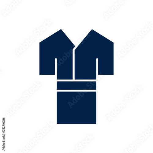 Kimono vector illustration icon