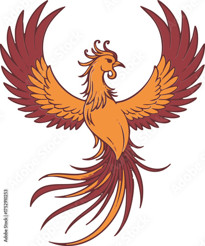 Mythical Phoenix Rising