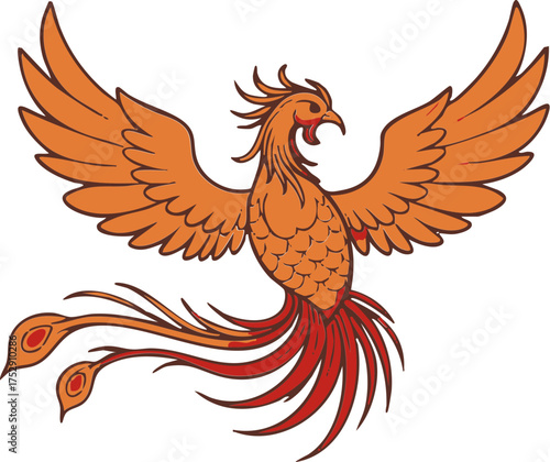 Mythical Phoenix Rising