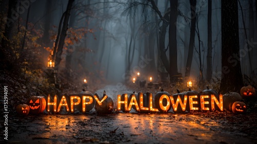 Wallpaper Mural halloween party background Torontodigital.ca