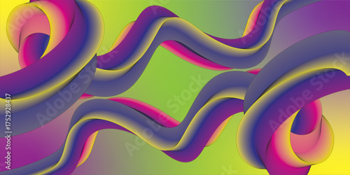 Liquid color background design. Fluid dynamics gradient shapes composition. Futuristic design posters.