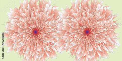 A 3d render of the colorful neon lights in geometrical shapes on a purple background