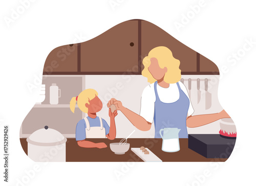 Authoritative Parenting Illustration