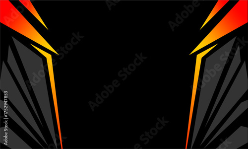 Energetic racingbackground with strong lines and fast movement style.
