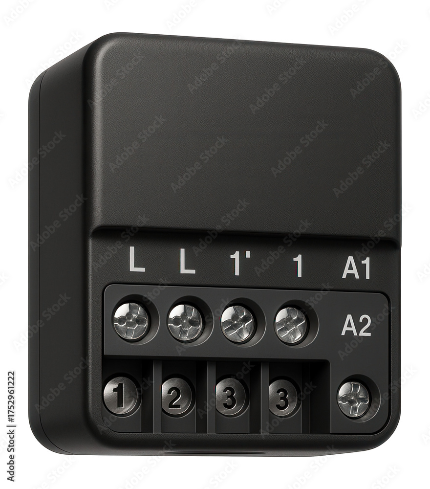 Fototapeta premium Bistable relay for automated lighting in upscale residences.