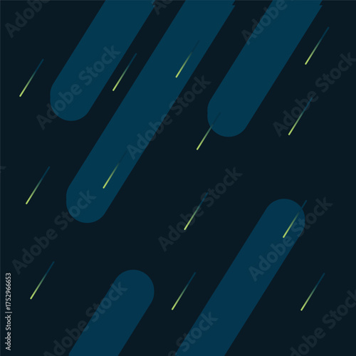 Cool, dark abstract background with diagonal lines resembling falling rain or speed lines, giving a dynamic, mysterious feel. Suitable for tech, cinema, or gaming themes