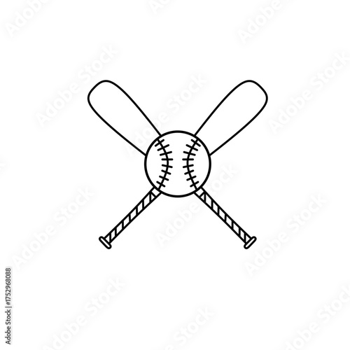 Baseball vector icon