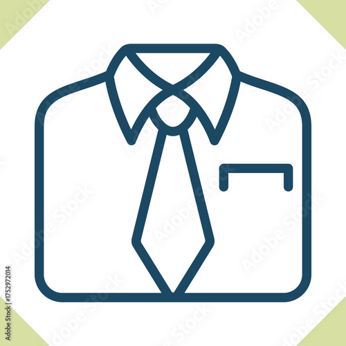 Shirt & Tie Icon