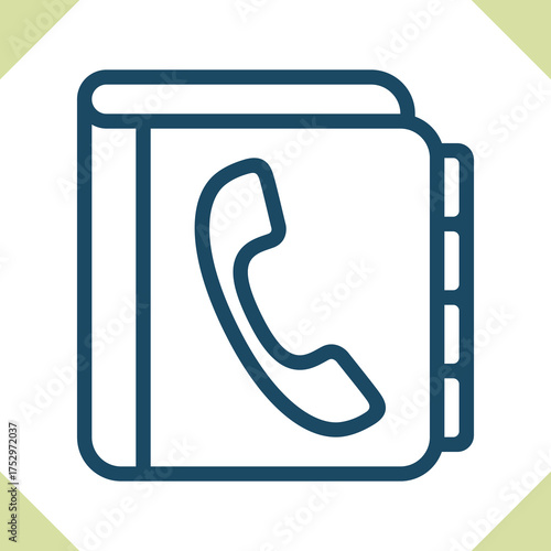 Phone Book Icon