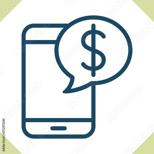 Mobile Banking Icon