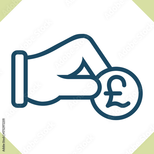 Currency - Pound Icon