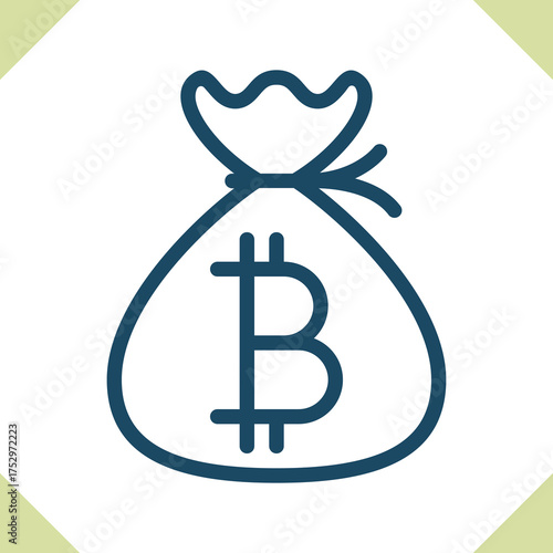 Currency - Bitcoin Icon