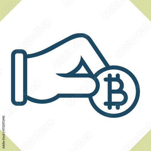 Currency - Bitcoin Icon