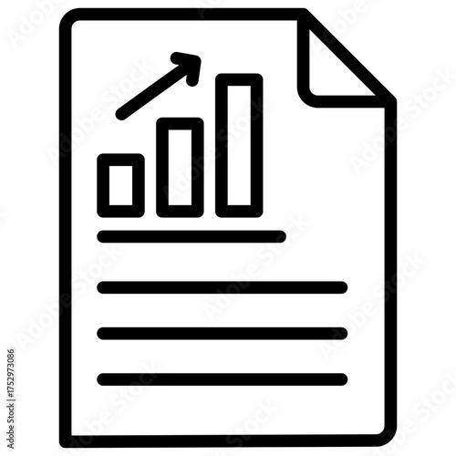 Business Report Icon