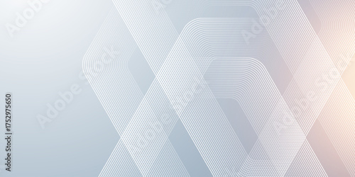 Futuristic digital concept with technology hexagons. Hexagonal digital abstract background. Hexagonal stripe line art design for poster, brochure, cover, banner, website, header