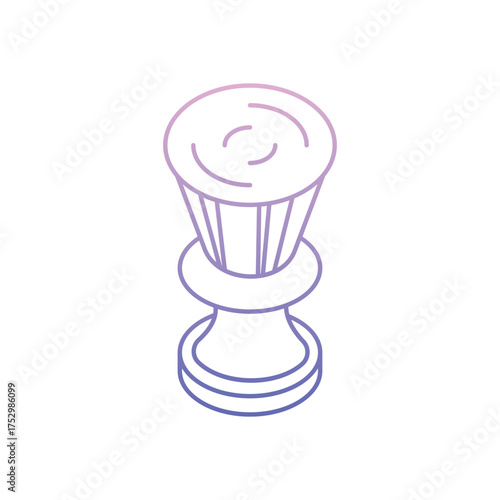 Shaving Brush Vector icon
