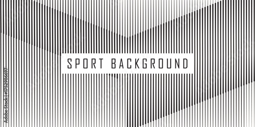 Abstract Black and White Vertical Line Pattern with V Shape. Futuristic Technology Concept