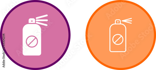 Pesticide Bottle Vector Icon