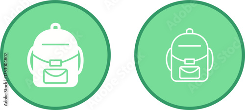 Backpack Vector Icon