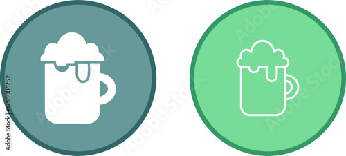 Pint of Beer Vector Icon