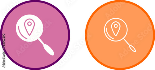 Find Location Vector Icon