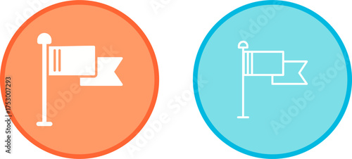 Flag III Vector Icon