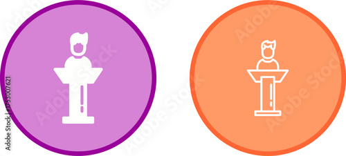 Elected Candidate Vector Icon