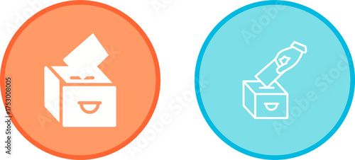 Casting Vote Vector Icon