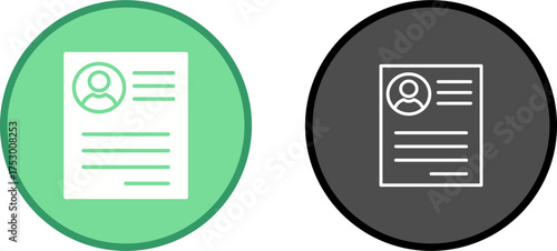 Candidate Results Vector Icon