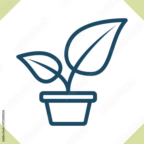 Potted Flower Icon