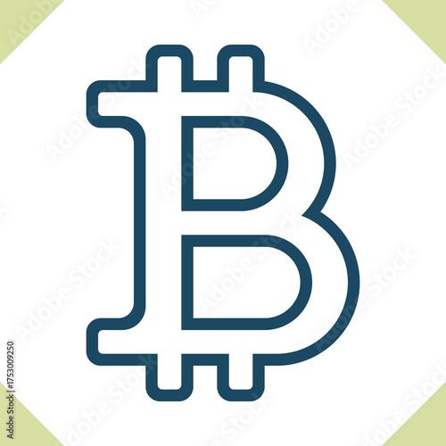 Currency - Bitcoin Icon