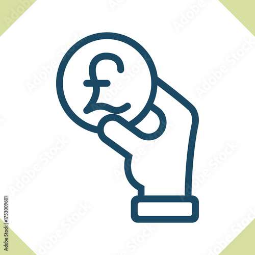Currency - Pound Icon