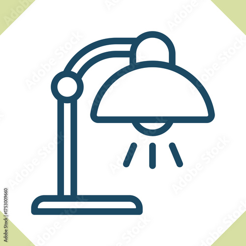 Desk Lamp Icon