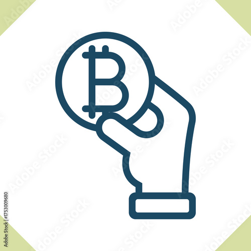 Currency - Bitcoin Icon
