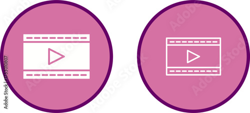 Video and Animation Vector Icon