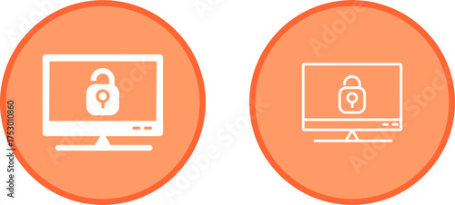 Closed Access Vector Icon