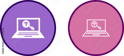 Find on Internet Vector Icon