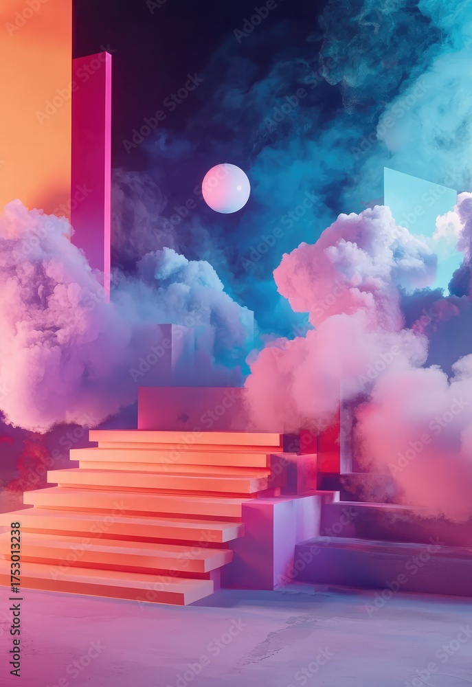 Fototapeta premium A creative brand video showcasing fast-paced transitions, vibrant colors, and dynamic product shots to create energy and excitement. Stock