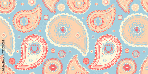 Leaf boteh as ornament dot. Abstract romantic and botany sample. Costume rectangle at eternity festive.