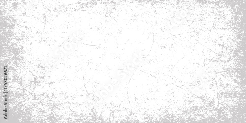 An aged, rough grey concrete wall texture provides a dirty, blank, vintage grunge paper background design