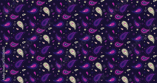 Paisley chic in indian arabic. Swirling rich trend wallpaper. Eco hand-drawn a eternity traditional.