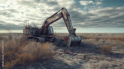 machine in a forest deforesting generative ai