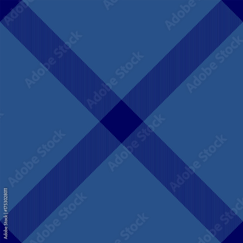 Elegant blue tartan pattern. A classic, refined design evokes tradition and heritage. Ideal for backgrounds, textiles, and design projects. Versatile for modern or vintage themes.