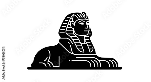 Egyptian Sphinx Icon