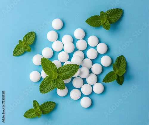 tablets and mint