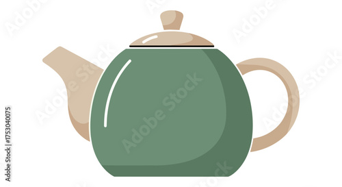 Illustration of teapot beverage drinkware porcelain ceramic kitchenware teacup kitchen utensil object art on transparent background