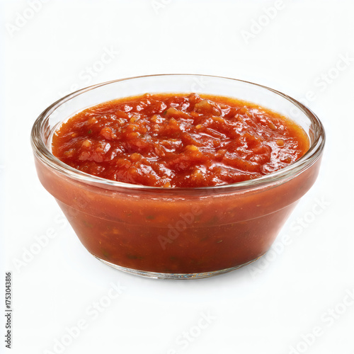 Salsa In A Glass Bowl